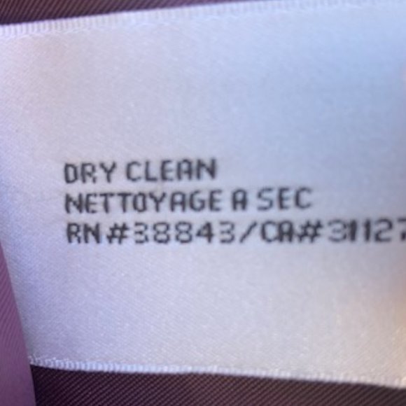 DKNY double breasted plum peacoat size 6 - Picture 11 of 11